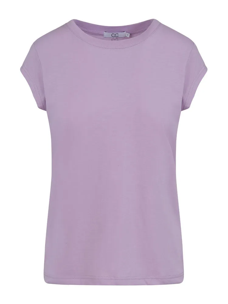 CC Heart Basic T-Shirt Lavender
