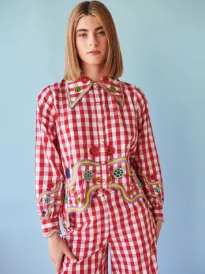 Celia B Sonum Shirt Red