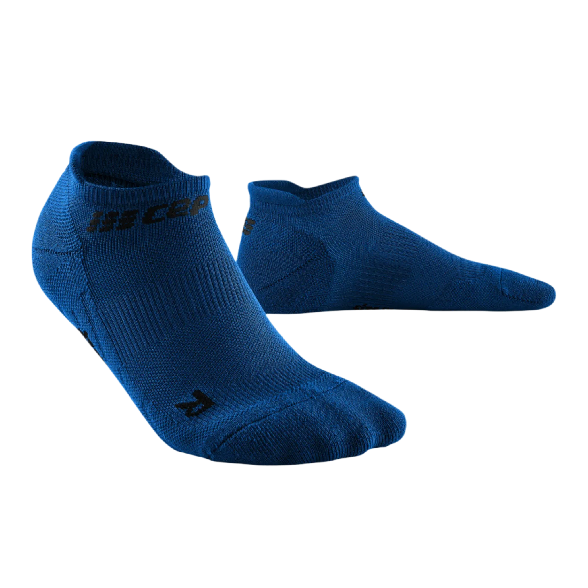 CEP Compression The Run No Show 4.0 Men's Running Socks (Blue)