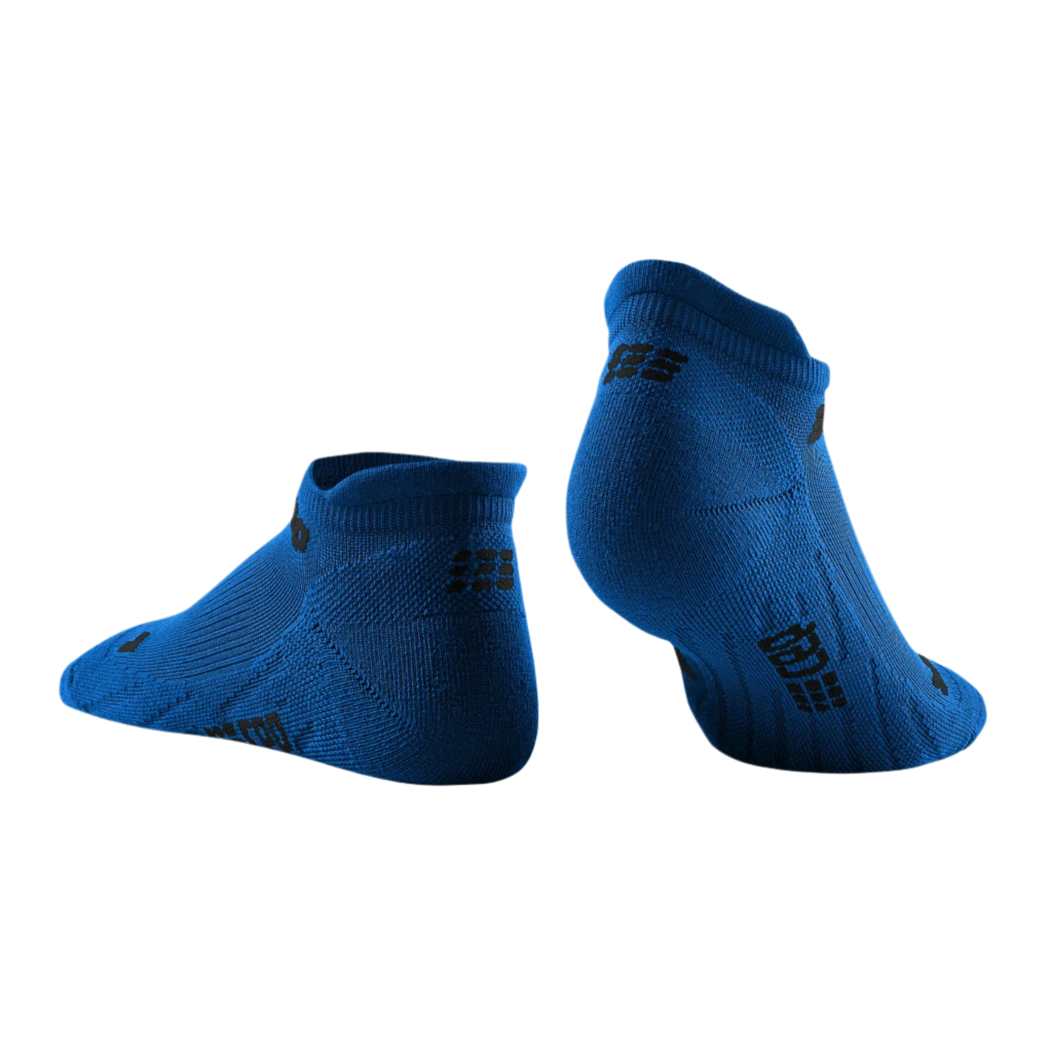 CEP Compression The Run No Show 4.0 Men's Running Socks (Blue)