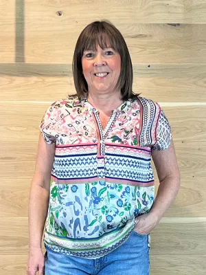 Charlotte Sparre Blouse Emma Blue