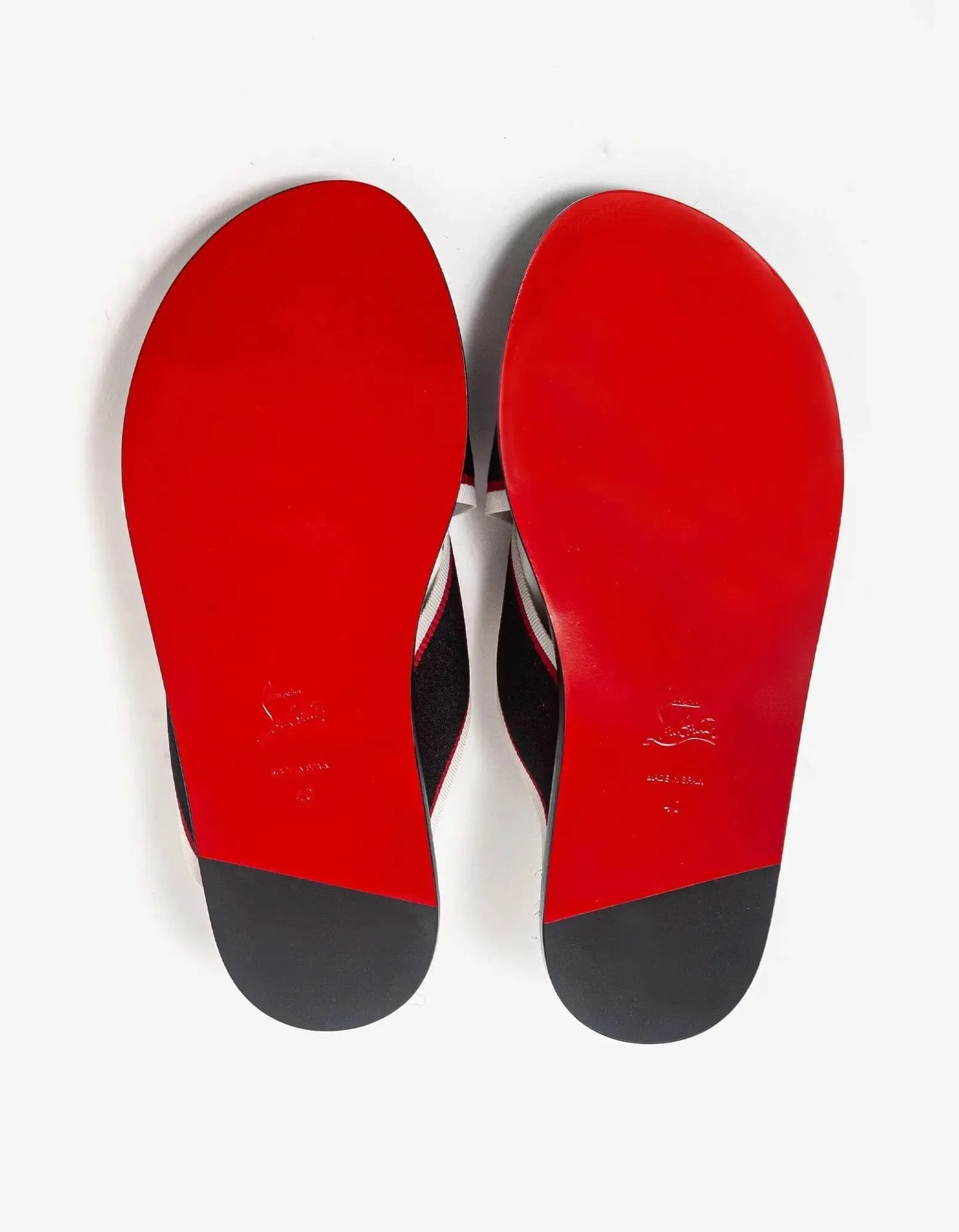 Christian Louboutin Hot Cross Black Sandals