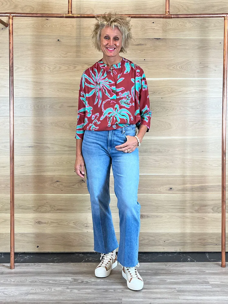 CKS Laredo Blouse Alien Flower