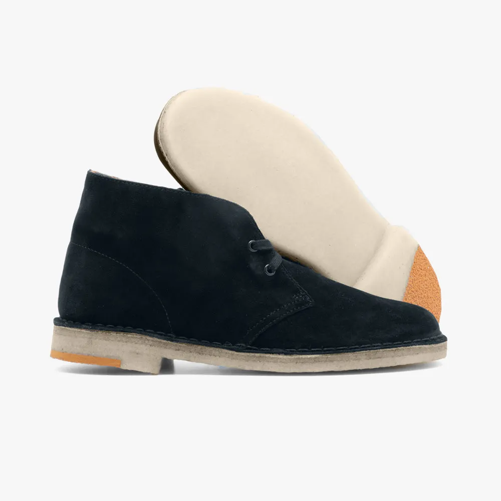 Clarks Originals Desert Boot / Black Combi Suede