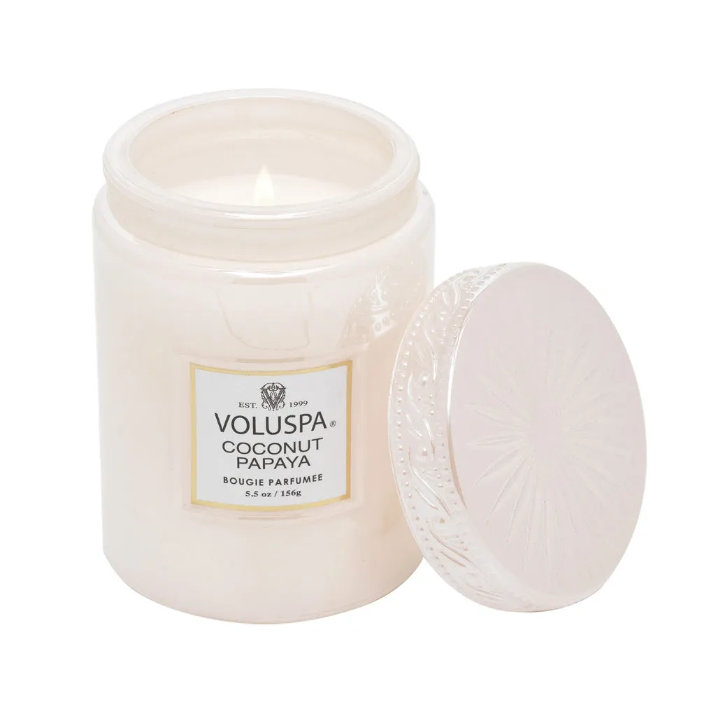 COCONUT PAPAYA LARGE JAR CANDLE