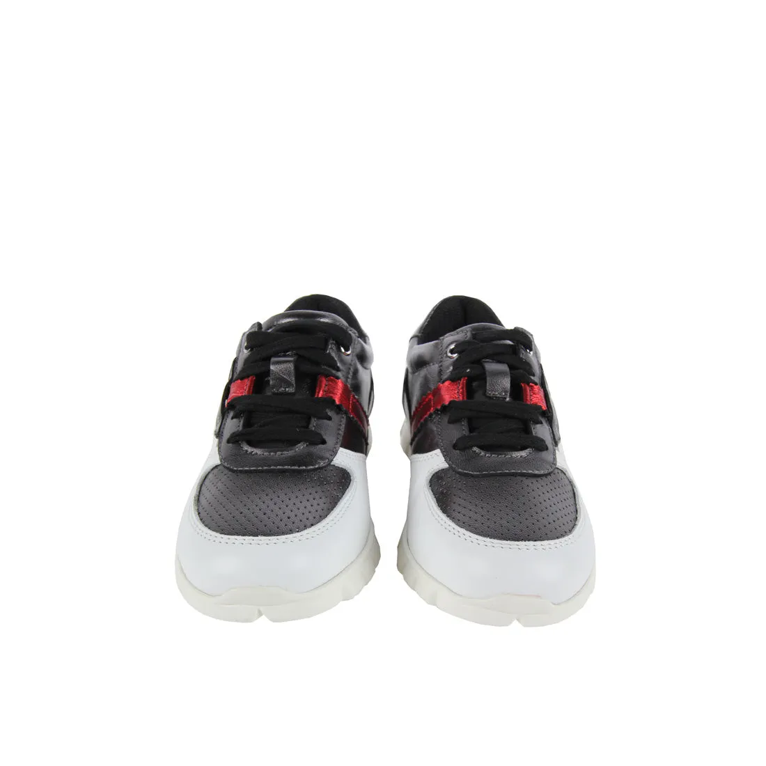 Dolce & Gabbana White Leather Sneakers