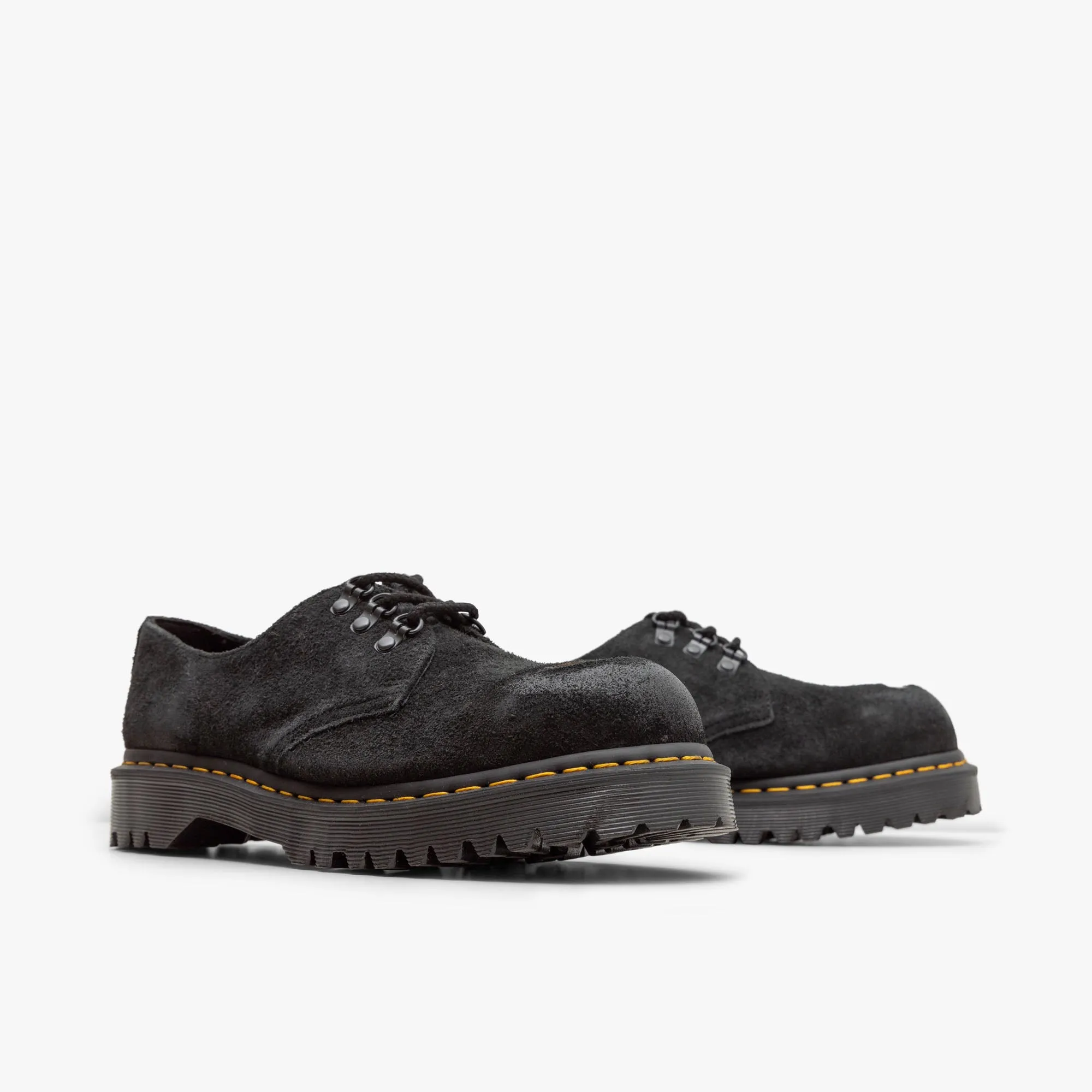 Dr. Martens 1461 Hairy Suede Black