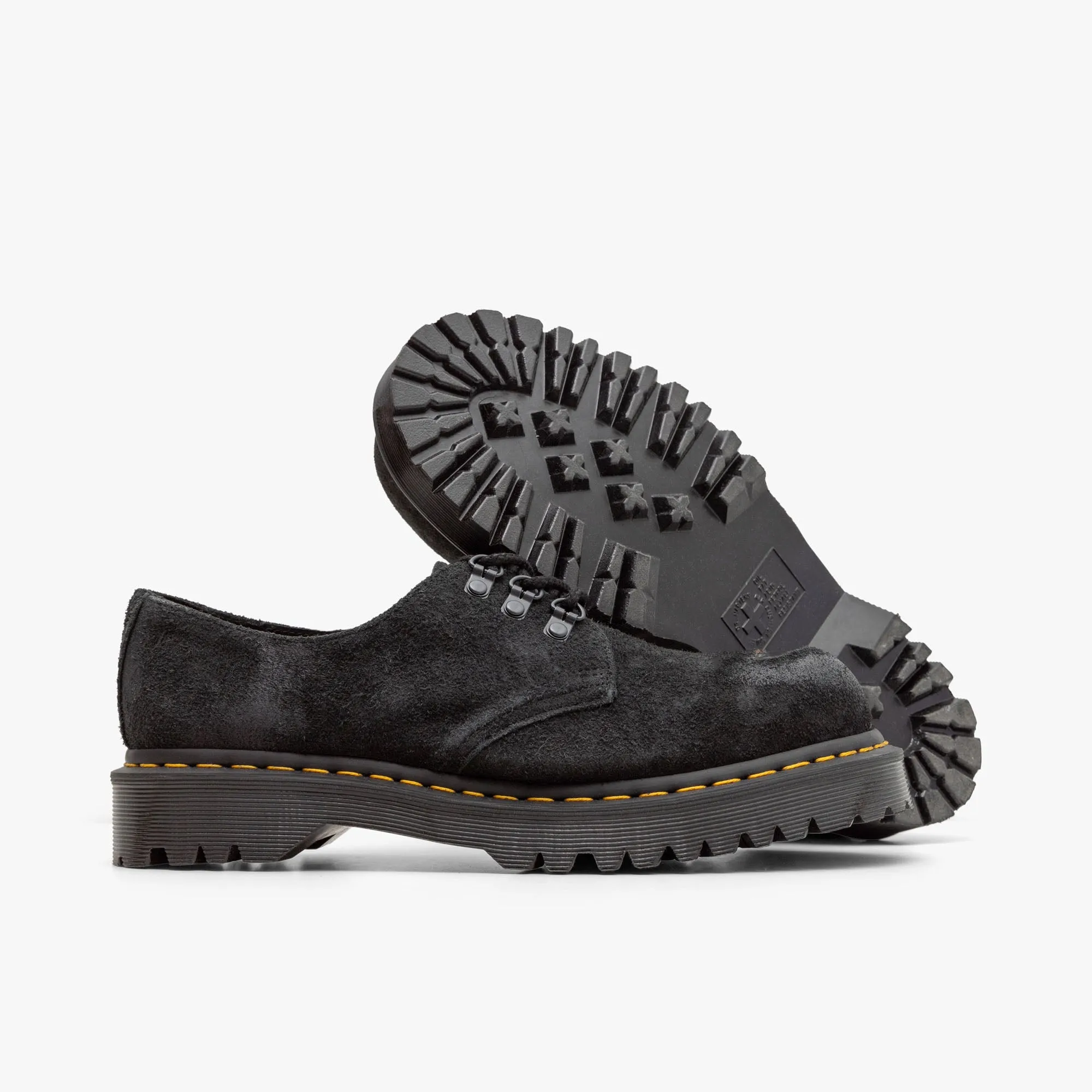 Dr. Martens 1461 Hairy Suede Black