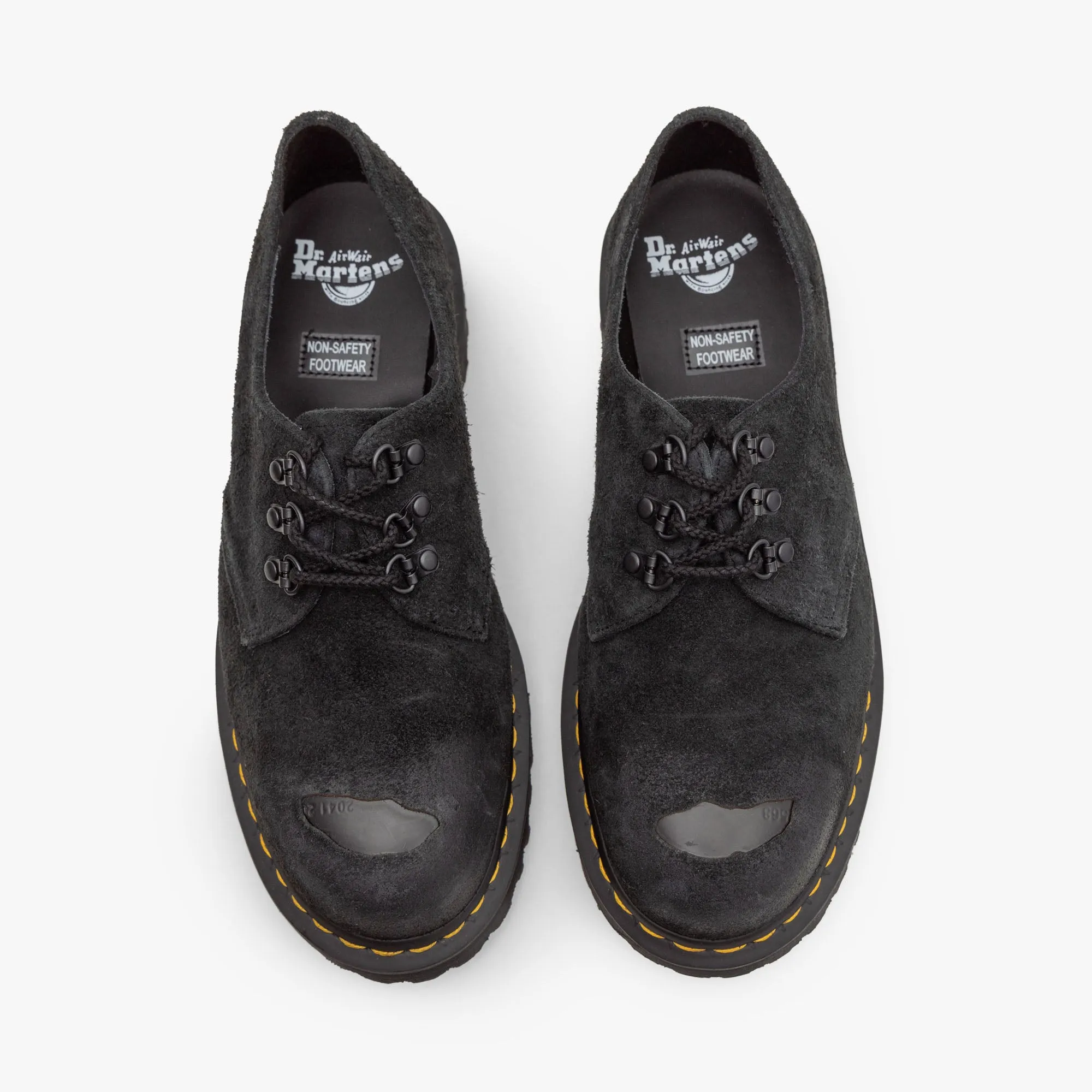 Dr. Martens 1461 Hairy Suede Black