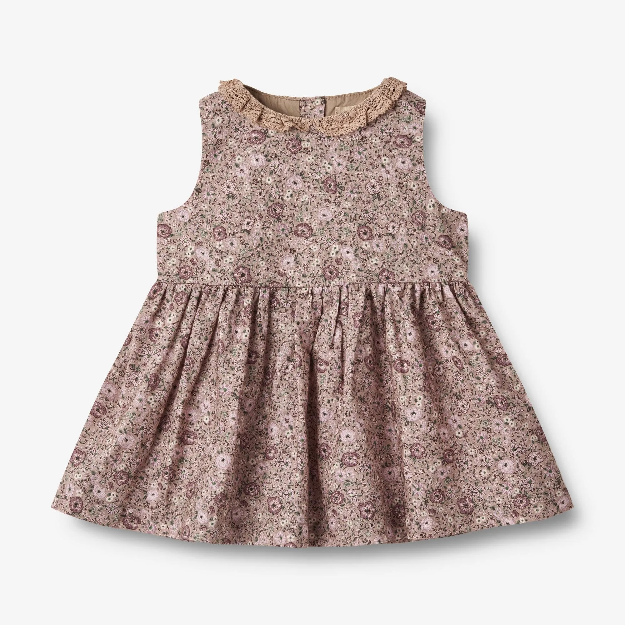 Dress Elma - rose shadow flowers Wheat