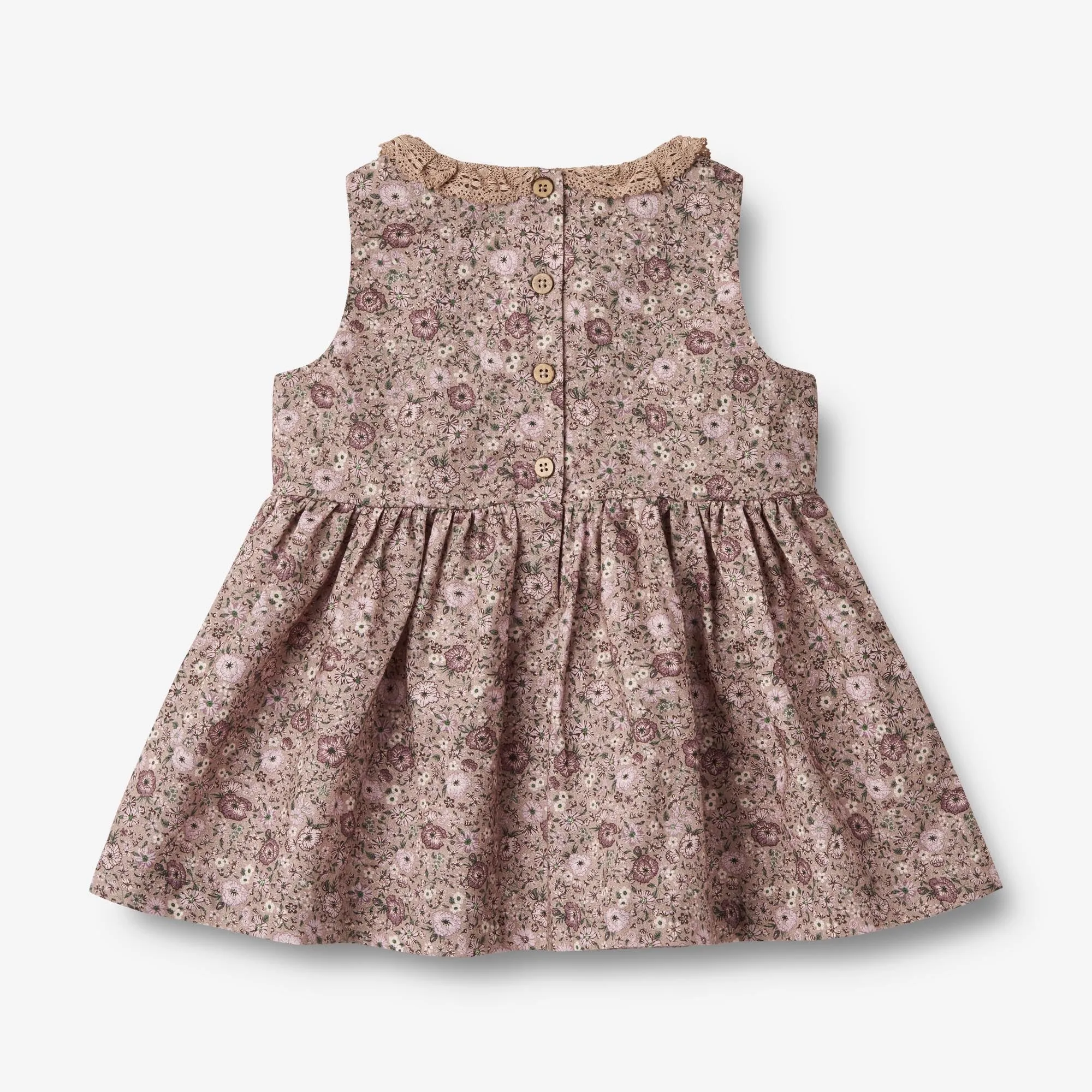 Dress Elma - rose shadow flowers Wheat