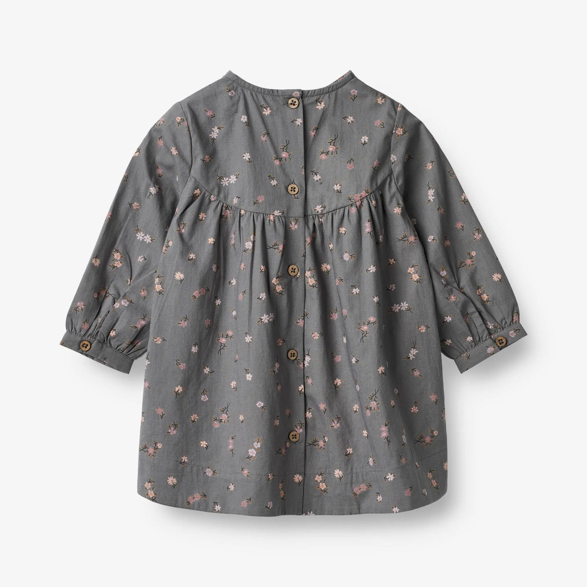 Dress Fenja | Baby - autumn sky flowers Wheat