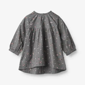 Dress Fenja | Baby - autumn sky flowers Wheat