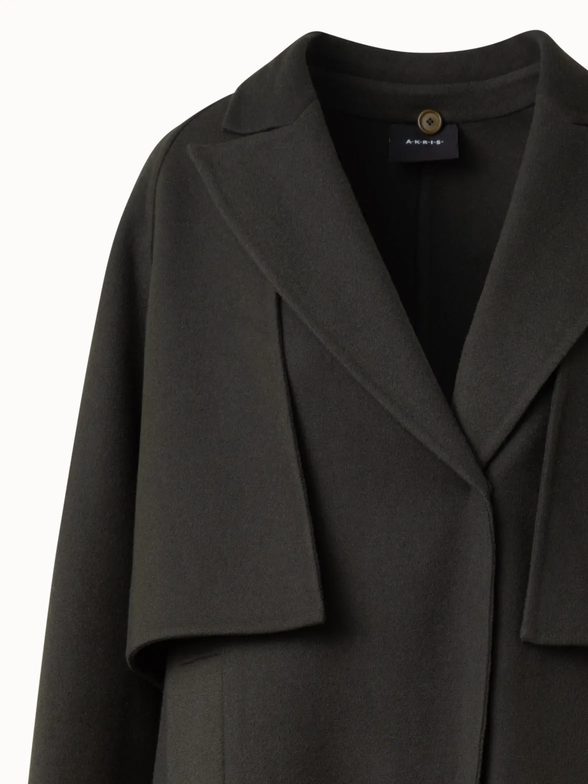 Duo Coat - Cashmere Vest and Bolero Jacket Akris