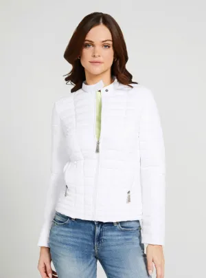 Eco White Vona Jacket Guess