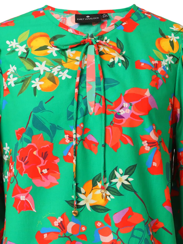 Emily Lovelock Eva Blouse Jelly Bean