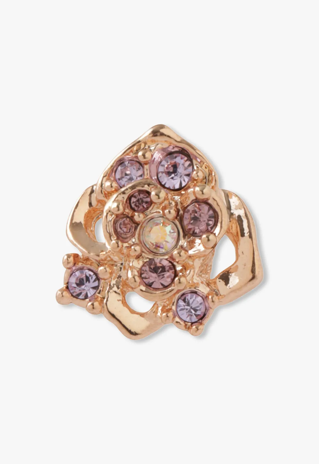 Enchanted Rose Earrings - Rose Gold Annasui