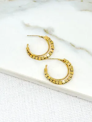 Envy Hoop Earrings Gold