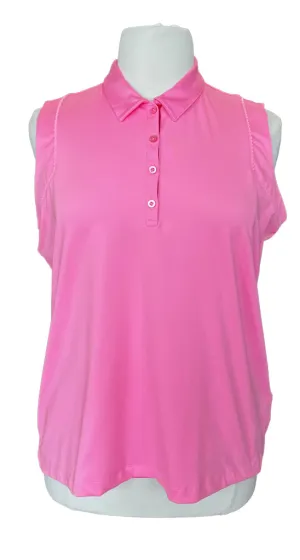 EP Pro Pink Sleeveless Golf Top Size XXL MSP$74