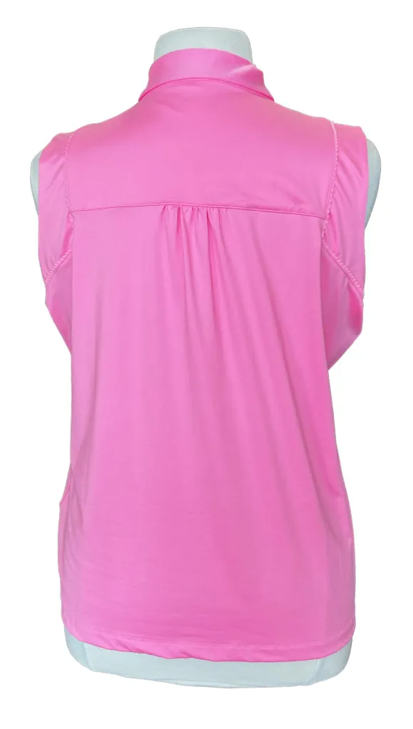 EP Pro Pink Sleeveless Golf Top Size XXL MSP$74