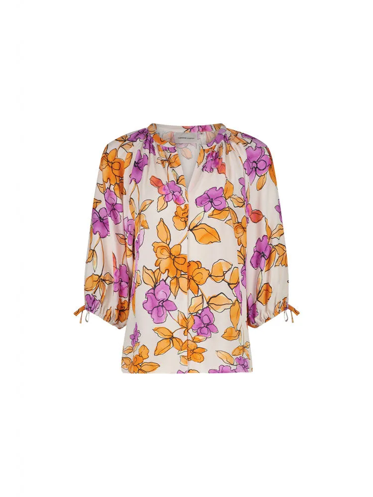Fabienne Chapot Cooper Blouse Orchid Garden