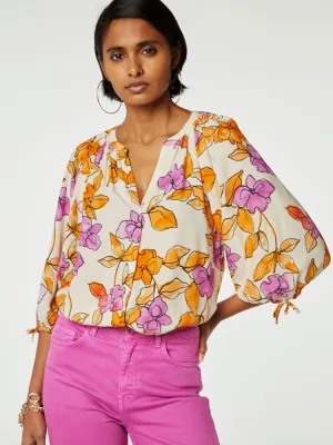 Fabienne Chapot Cooper Blouse Orchid Garden