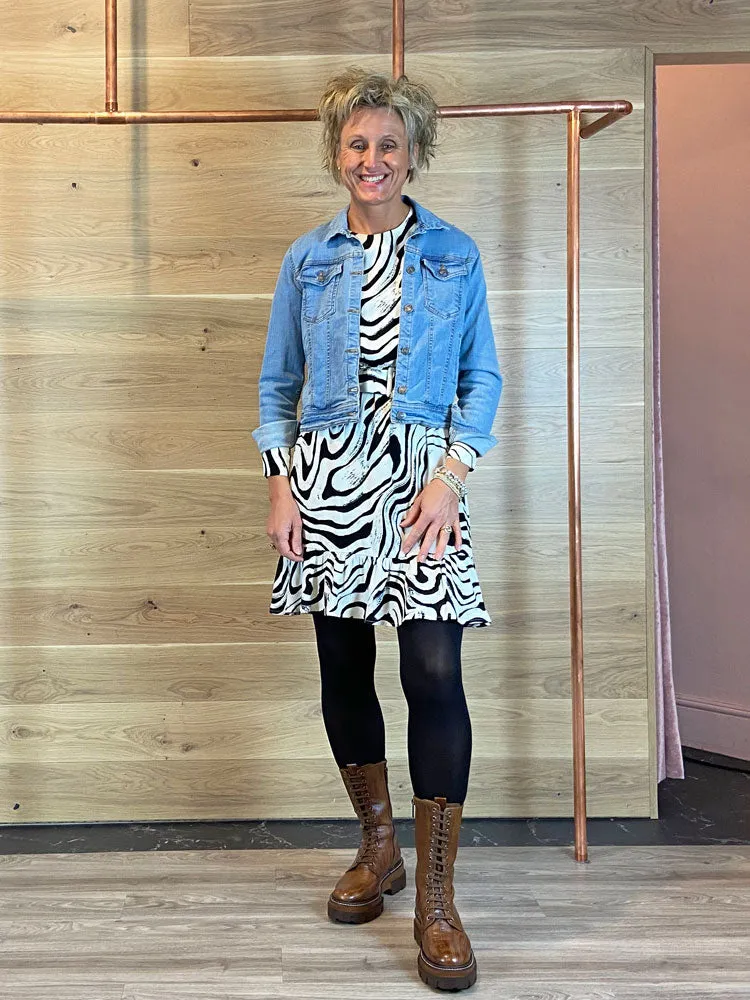Fabienne Chapot Freddie Dress Jazzy Zebra