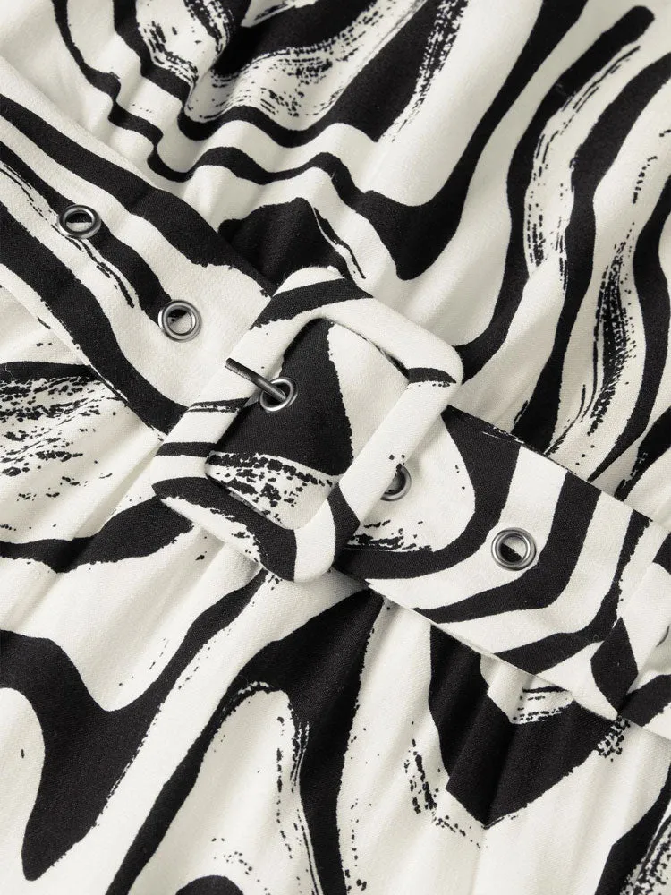 Fabienne Chapot Freddie Dress Jazzy Zebra