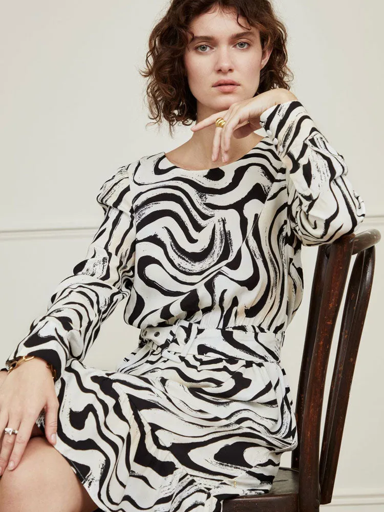 Fabienne Chapot Freddie Dress Jazzy Zebra