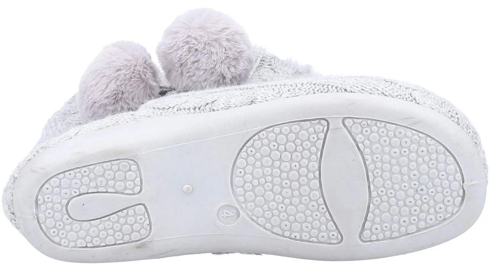 Fleet & Foster Apple Womens Knitted Bootie Slipper