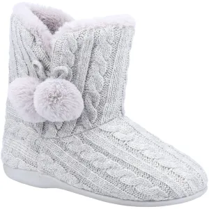 Fleet & Foster Apple Womens Knitted Bootie Slipper