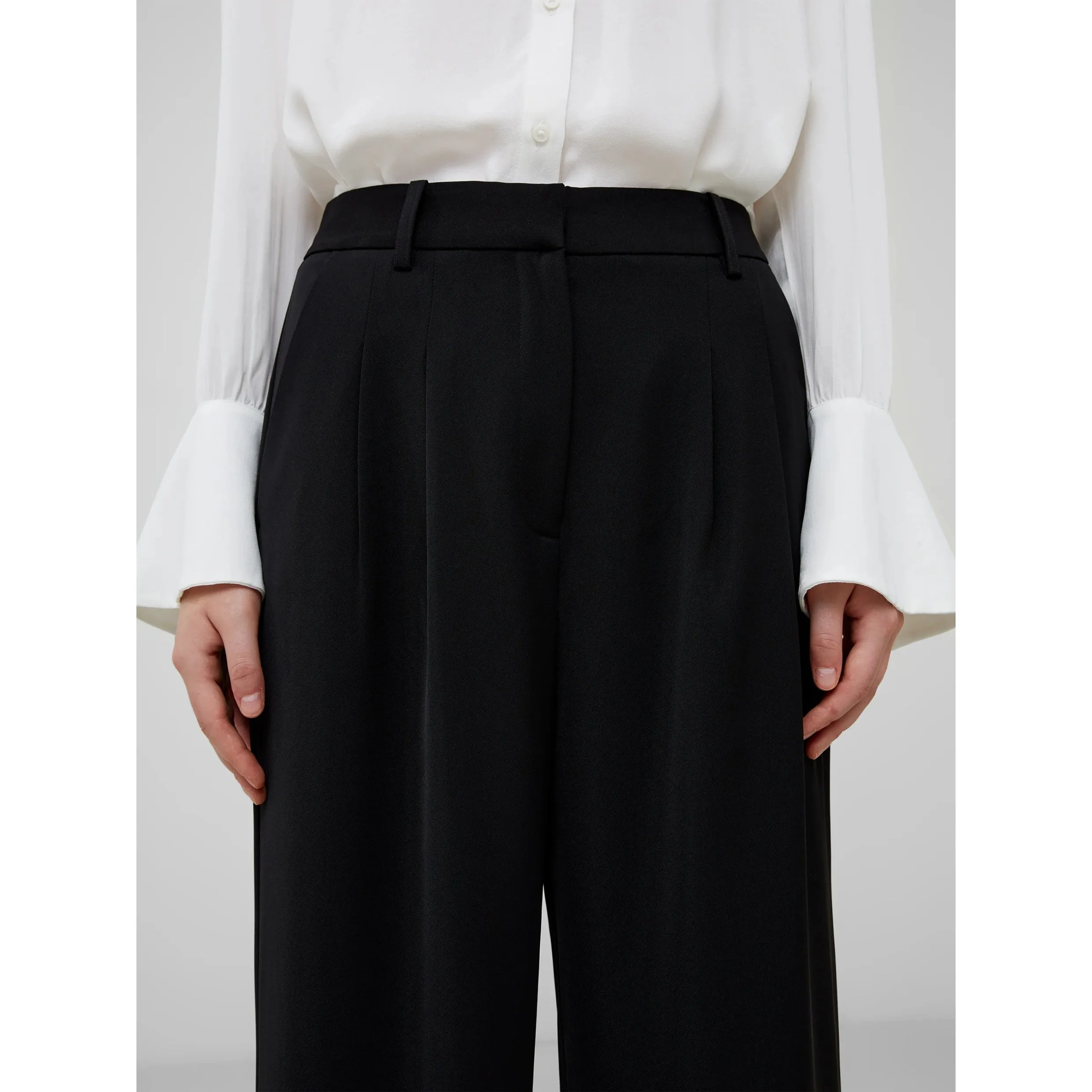 French Connection Harrie Tailored Trouser 74RZA Black