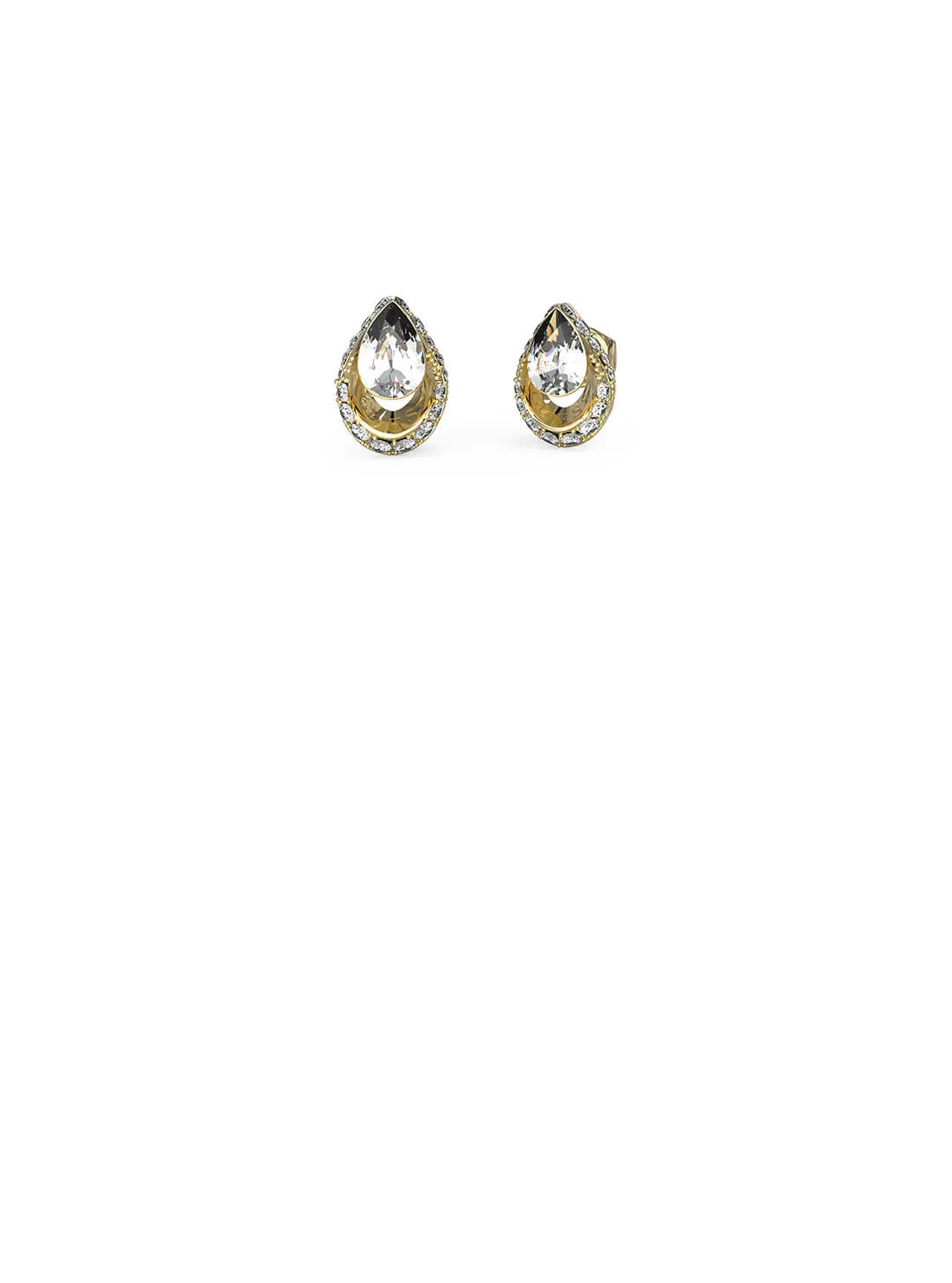 Gold Lollipop Stud Earrings Guess