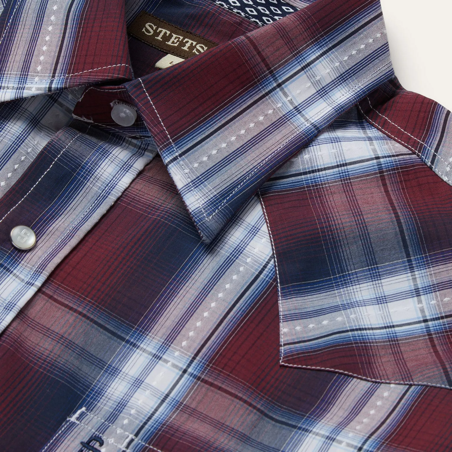 Good Luck Plaid Western Shirt -STETSON