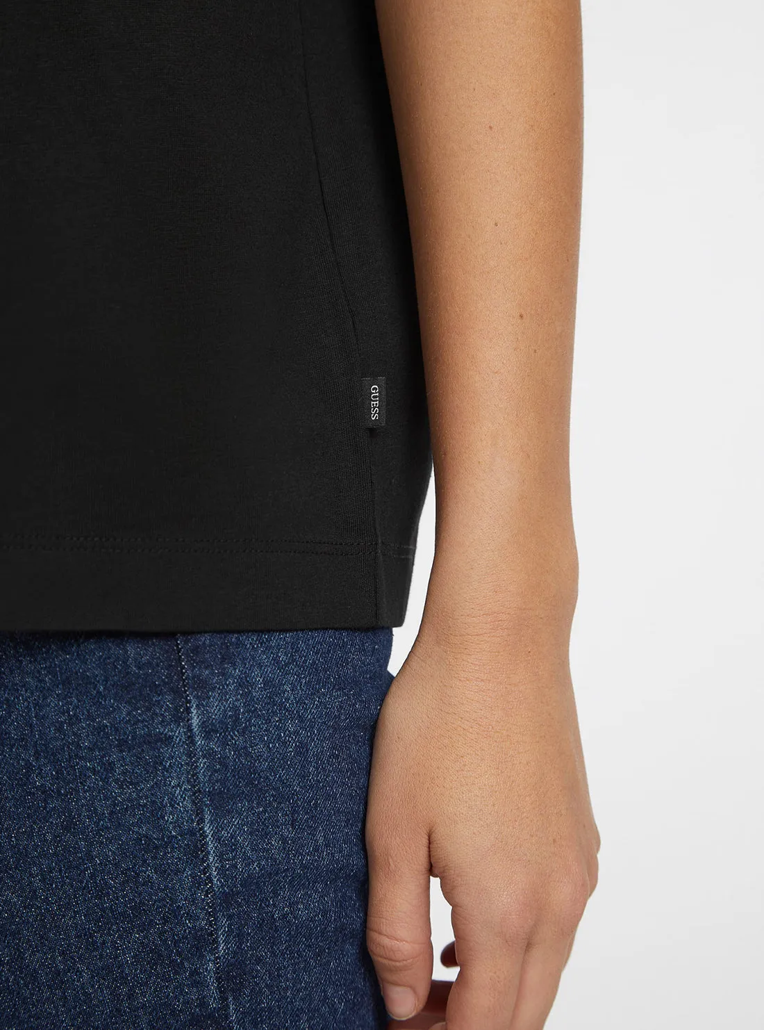 Guess Jeans Black Short Sleeve T-Shirt Guess