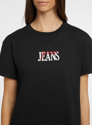 Guess Jeans Black Short Sleeve T-Shirt Guess