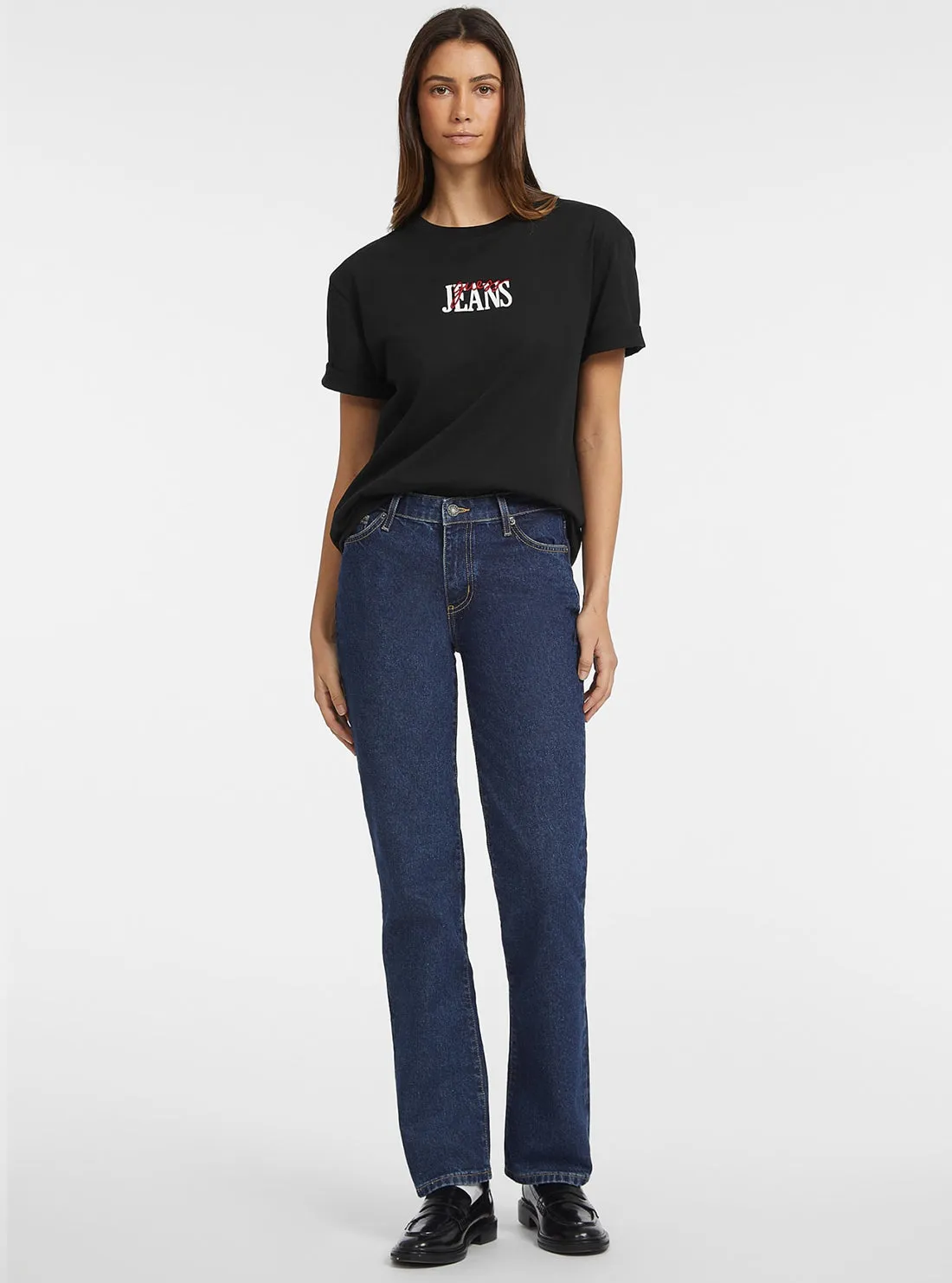 Guess Jeans Black Short Sleeve T-Shirt Guess