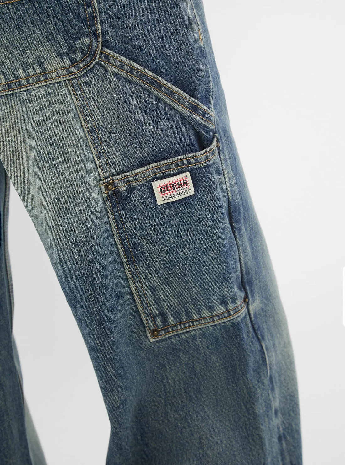 Guess Originals Double Waistband Carpenter Jeans Guess