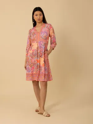 Hale Bob Remy Dress Pink