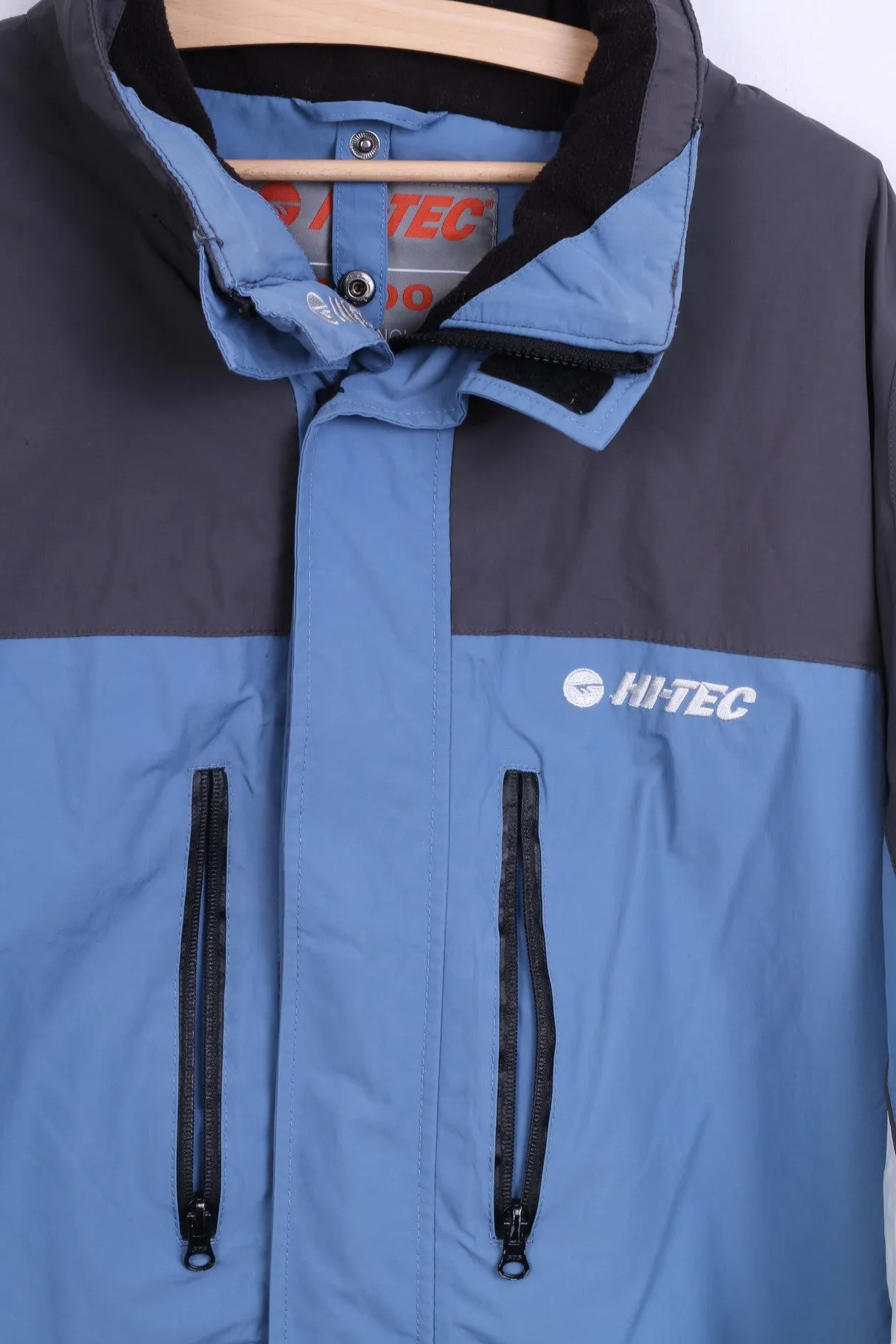 HI-TEC Womens XL Jacket Blue Winter 5000 High Technology Warm Waterproof