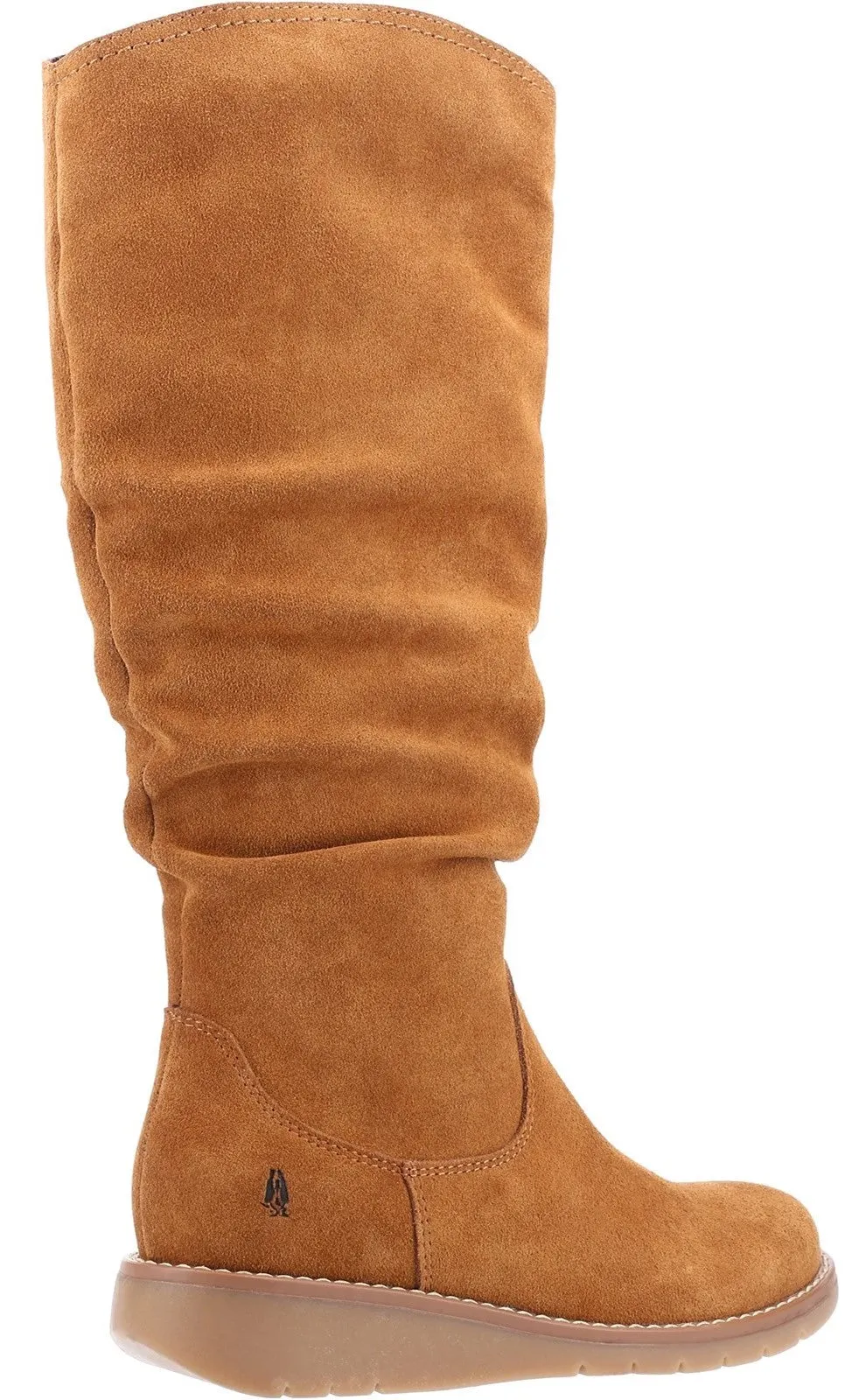 Hush Puppies Lucinda Womens Suede Leather Knee Boot
