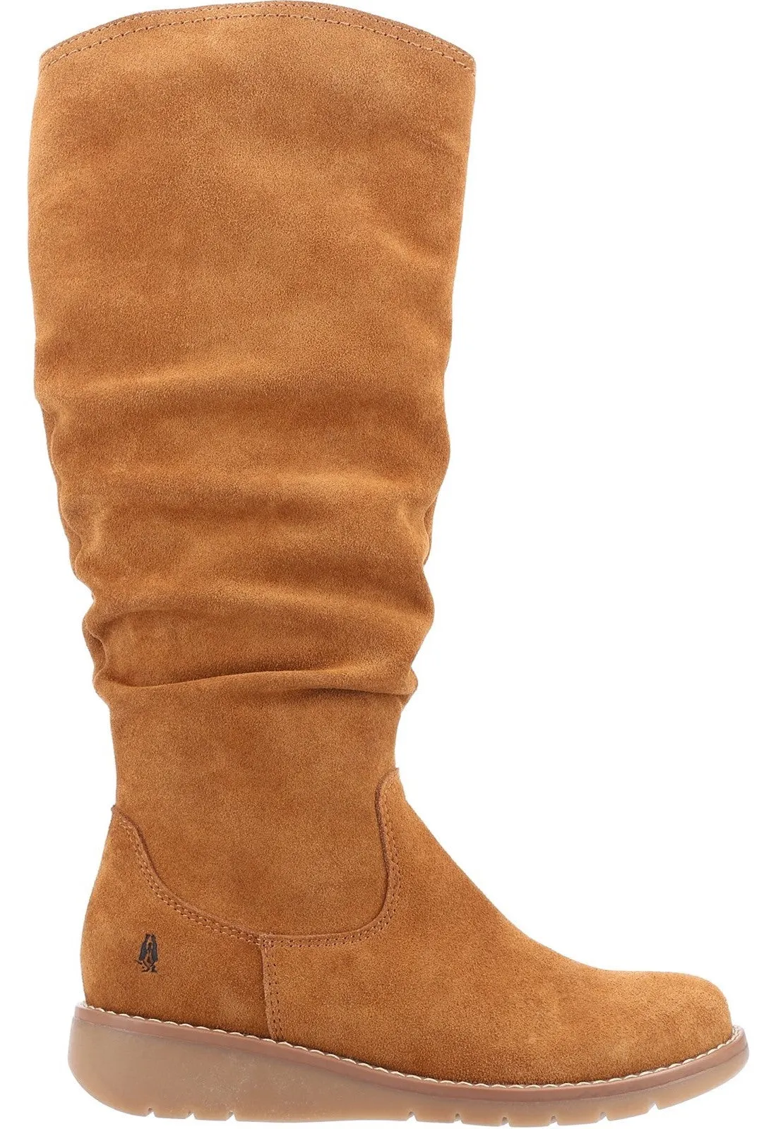 Hush Puppies Lucinda Womens Suede Leather Knee Boot