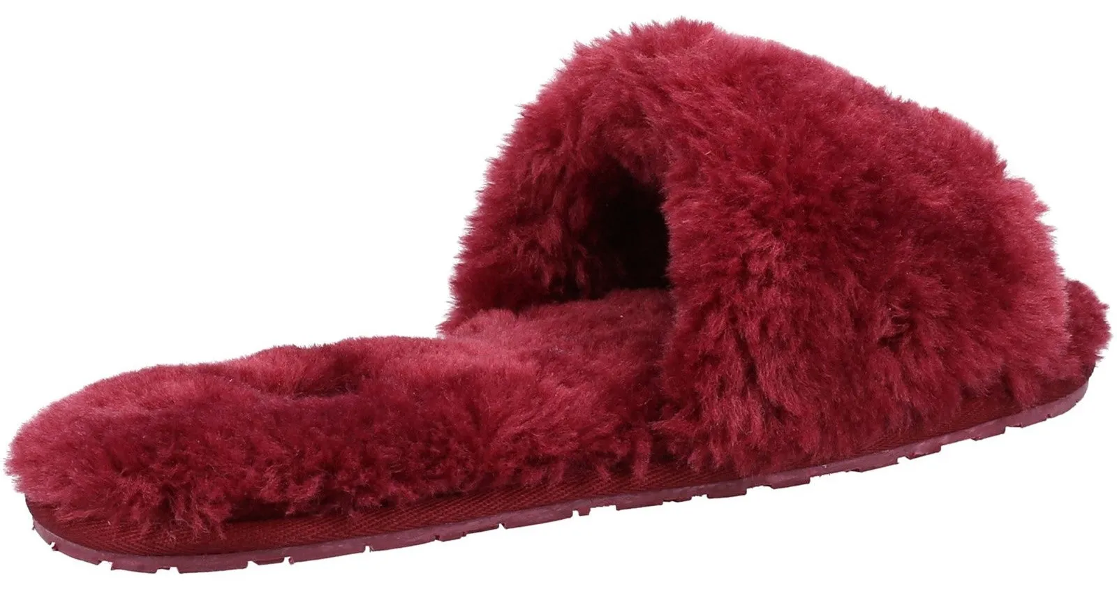 Hush Puppies Prue Womens Faux Fur Slipper