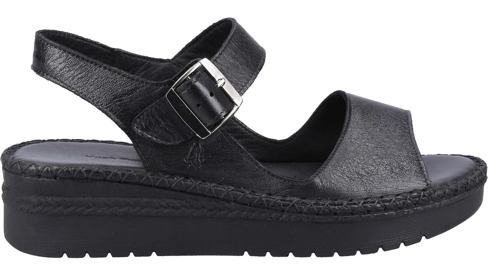 Hush Puppies Stacey Womens Leather Buckle Fastening Sandal