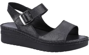 Hush Puppies Stacey Womens Leather Buckle Fastening Sandal