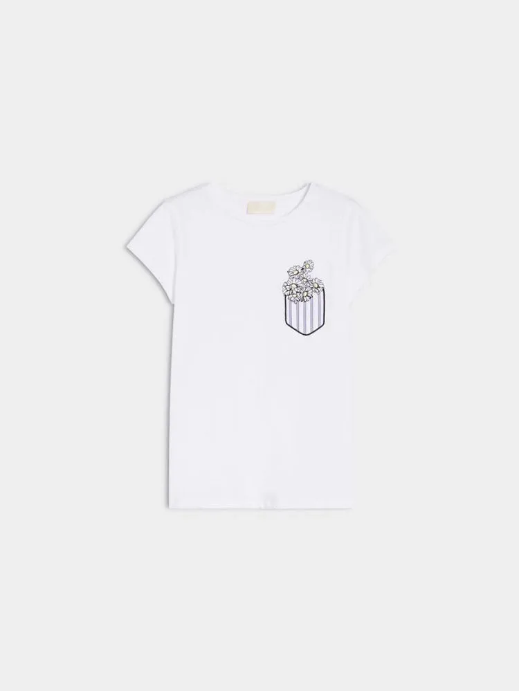 iBlues Ireneo T-Shirt Wool White