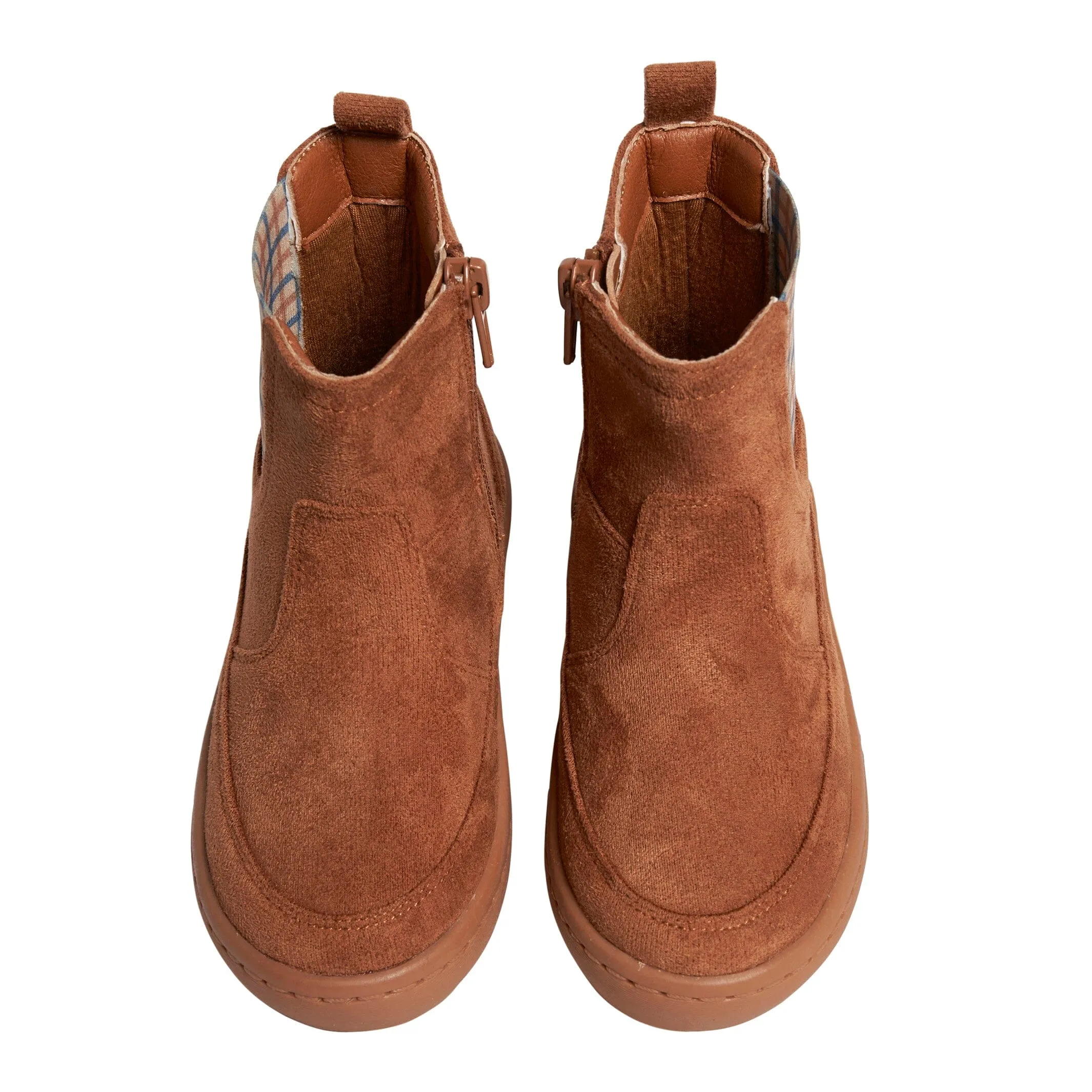 Infant & Toddler Boys Light Medium Brown Chelsea Boot Gerber Childrenswea