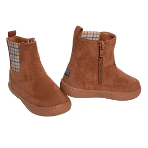 Infant & Toddler Boys Light Medium Brown Chelsea Boot Gerber Childrenswea