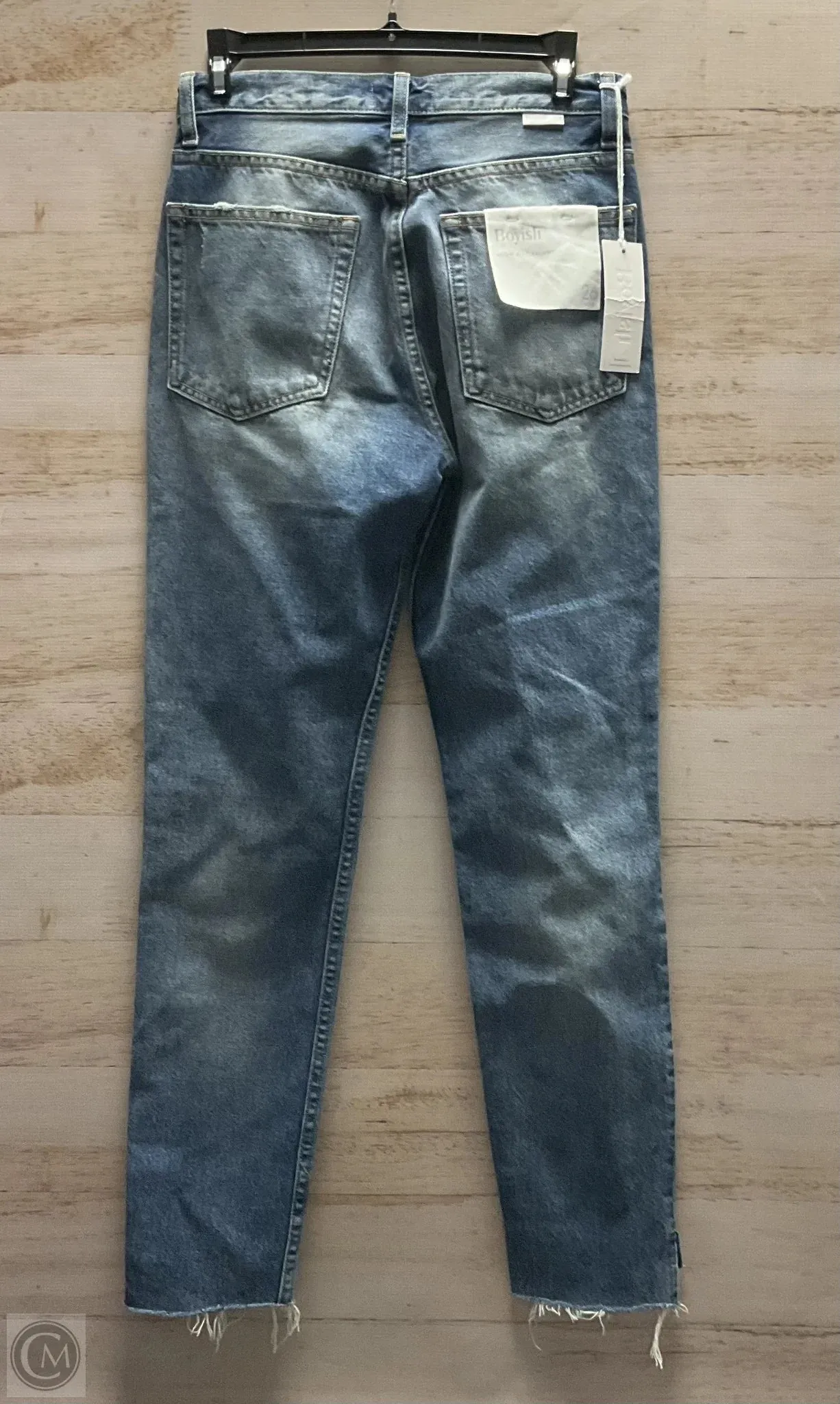 Jeans Straight By Clothes Mentor In Blue Denim, Size: 4