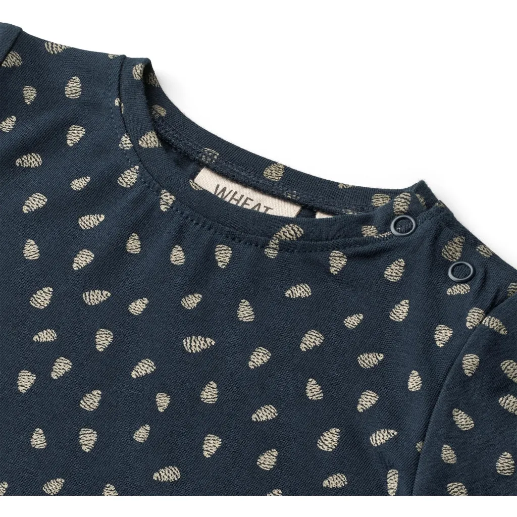 Jersey Dress Bessie - navy sprucecone Wheat